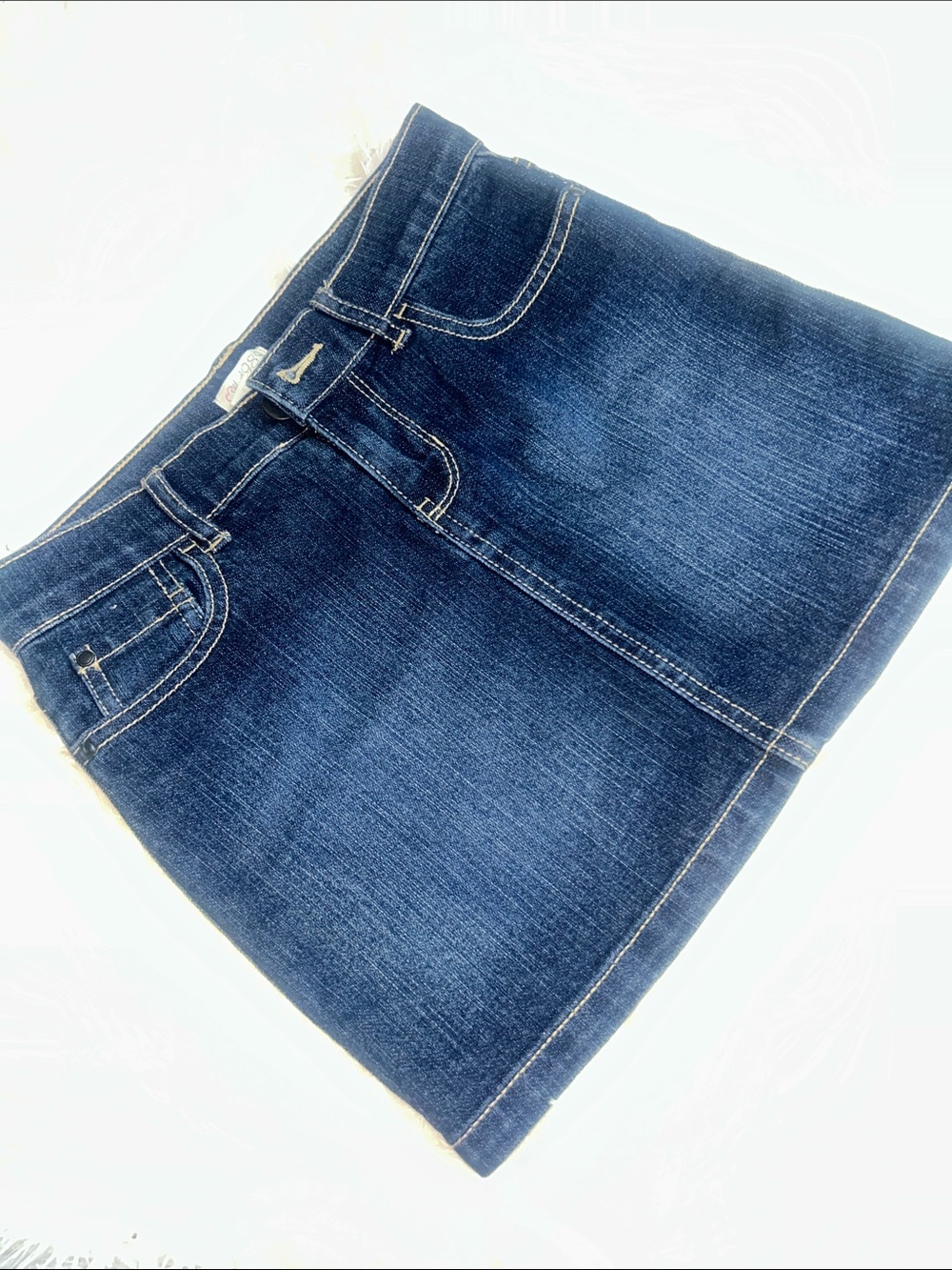 The Children's Place Dark Blue Denim Skirt 05-20-01